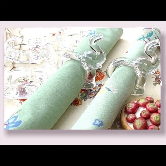 Napkin Rings Vintage Tableware - Picture 2 of 7